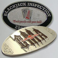 Metal Belt Buckle, Zinc Alloy (3")